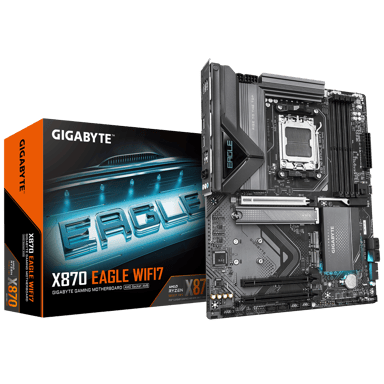 Gigabyte X870 EAGLE WIFI7 Socket AM5 ATX Hovedkort