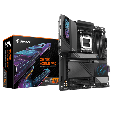 Gigabyte X870E AORUS PRO AM5 ATX Emolevyt