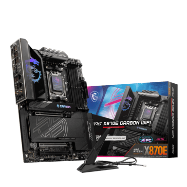 MSI MPG X870E CARBON WIFI Socket AM5 ATX Moderkort