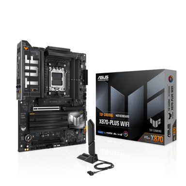 ASUS TUF GAMING X870-PLUS WIFI AM5 ATX Moderkort