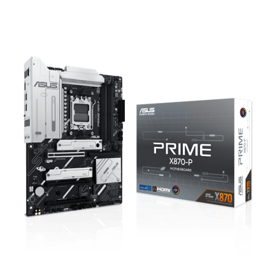 ASUS PRIME X870-P AMD X870 Socket AM5 ATX Moderkort