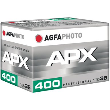 Agfa Black and white film 36 frames APX400 