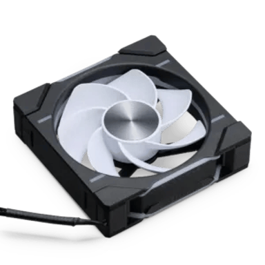 Phanteks D30 120MM PWM Reversed Airflow DRGB BK 3-P Vifte Sort