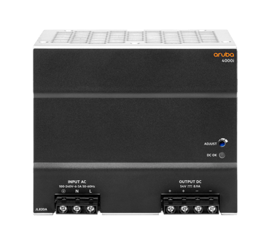 HPE Aruba 4000i PoE 54V DC 480W DIN PSU 