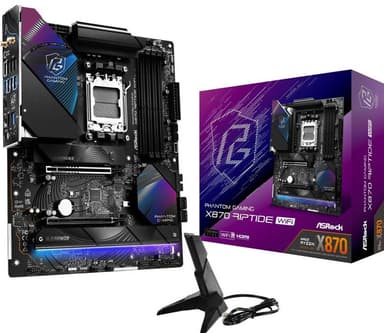 ASRock X870 RIPTIDE WIFI Socket AM5 ATX Moderkort