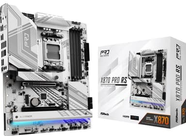 ASRock X870 PRO RS Socket AM5 ATX Emolevyt