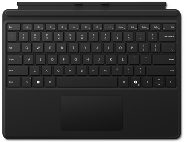 Microsoft Type Cover Microsoft Surface Pro 10 Microsoft Surface Pro 8 Microsoft Surface Pro 9 Microsoft Surface Pro X Zwart