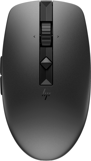 HP 715 Multi-devise Mus RF trådløs + Bluetooth Mus Svart