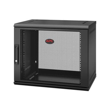 APC NetShelter WX AR109SH4 - 9U/HE,19inch patchkast, Wandmontage, Voorgemonteerd, 400MM diep 