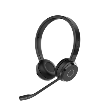 Jabra Evolve 65 TE Link 390a MS Stereo USB A-tyyppi Musta Microsoft Teams