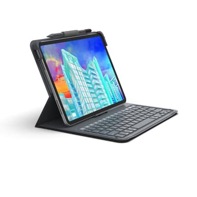 Zagg Keyboard Messenger Folio 2 iPad 10th gen Engels Charcoal
