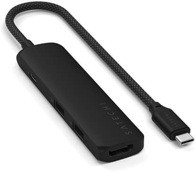 Satechi 4-i-1 USB-C Slim Multiport Adapter 