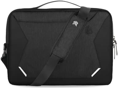 STM Myth Brief 14" - Magnet Black 16" Polyesteri Musta