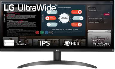 LG 29WP500-B 29" 2560 x 1080pixels IPS 21:9 75Hz