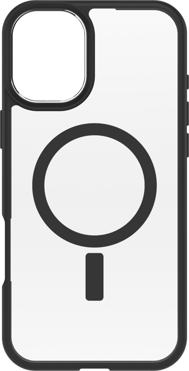 Otterbox React Magsafe iPhone 16 Plus Transparant, Zwart