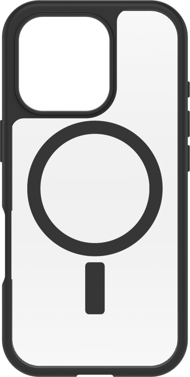 Otterbox React Magsafe iPhone 16 Pro Transparant, Zwart