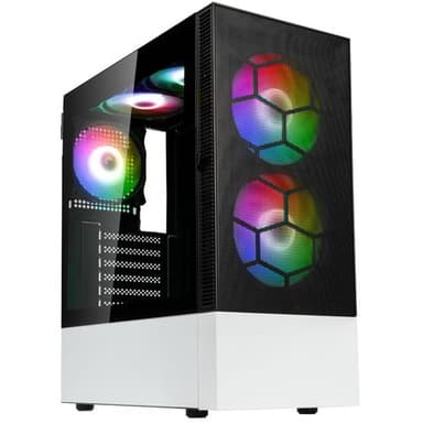 Kolink OBSERVATORY MX Midi Tower Sort, Hvit Midi Tower Hvit Sort