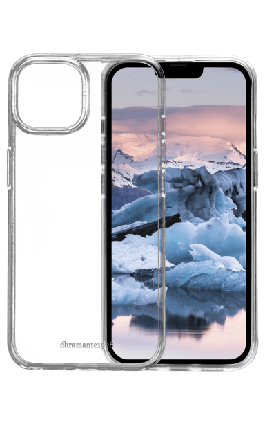 dbramante1928 Greenland, valmistettu 100% kierrätettystä muovista iPhone 14 Läpinäkyvä