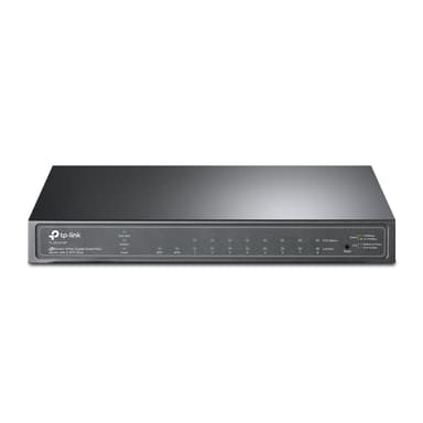 TP-Link JetStream 10-portars Gigabit Smart Switch med 8-portars PoE+