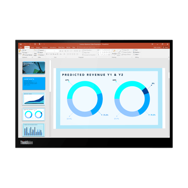 Lenovo ThinkVision M14d 14" 2240 x 1400pixels IPS 16:10 60Hz