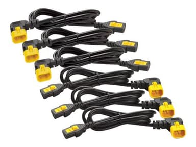 APC Power Cord Kit 6 Locking C13 - C14 90 Degree 1.2m 