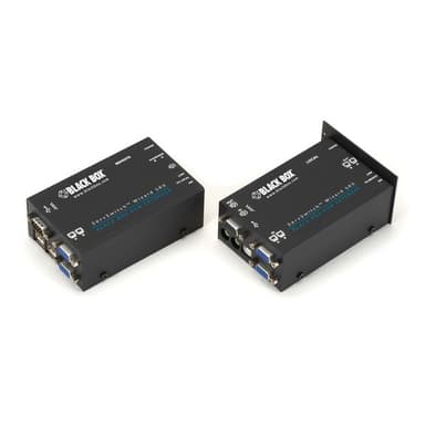 Black Box KVM Extender Over CATX - Dual VGA Audio USB 2.0 