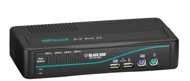Black Box DT KVM Switch (Incl. Cables) - VGA USB 2-Port 