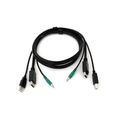 Black Box Secure KVM Cable Kit - HDMI USB Audio 1.8m 