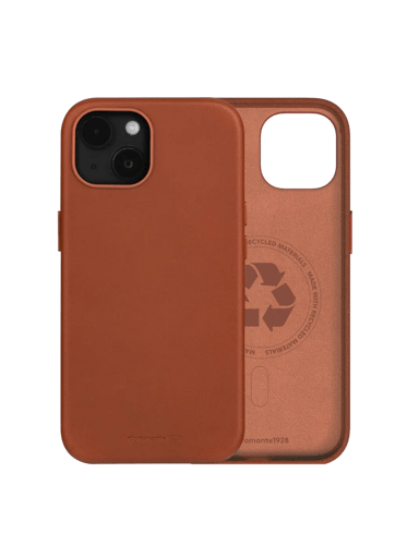 dbramante1928 Roskilde Magsafe Full-Grain Leather iPhone 14 Solbrun