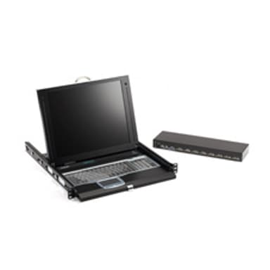 Black Box 17" KVM Console Drawer With 8-Port Switch - VGA 