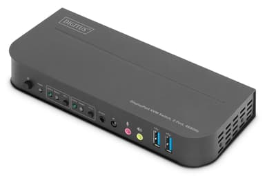 Digitus 2-porters 4K KVM-svitsj 