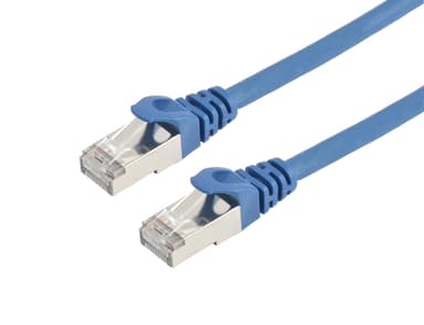 Prokord Nettverkskabel LSZH RJ-45 Cat6a 0.5m Blå