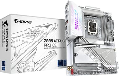 Gigabyte Z890 Aorus Pro Ice LGA 1851 ATX Hovedkort