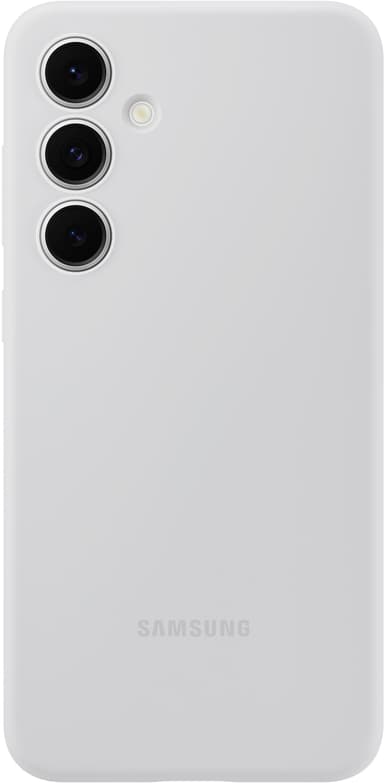 Samsung Silicone Case Samsung Galaxy S24 FE Harmaa