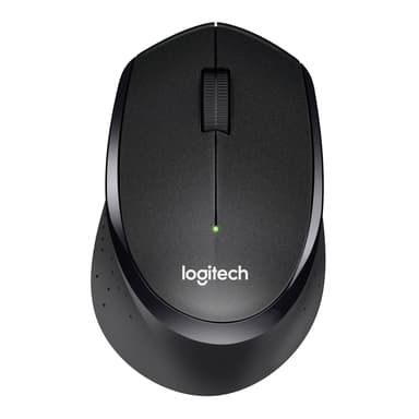Logitech M330 Silent Plus RF kabel-fri Mus Svart