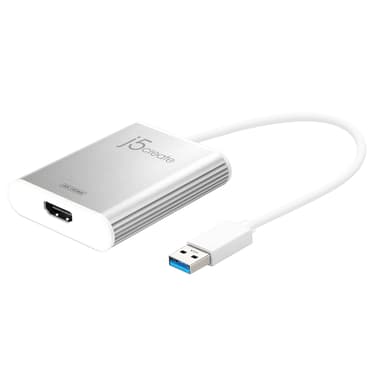 J5 Create JUA354 USB 3.0 to 4K HDMI Display Adapter 