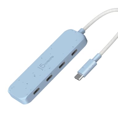 J5 Create Eco-Friendly USB-C to 4-Port Type-C Gen 2 Hub 