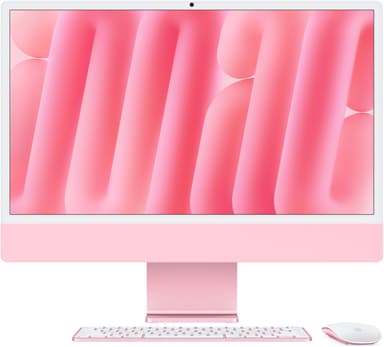 Apple iMac (2024) 24' Rosa Apple M4 16GB 256GB 23.5"