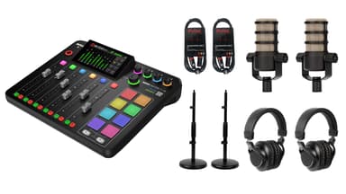 Røde RØDECaster Pro II Podcasting Bundle 2 