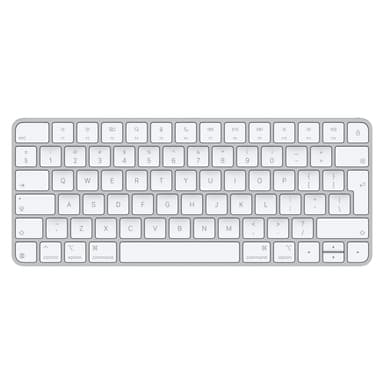Apple Magic näppäimistö Universaali USB + Bluetooth QWERTY englanti Valkoinen Johdollinen ja langaton Englanti