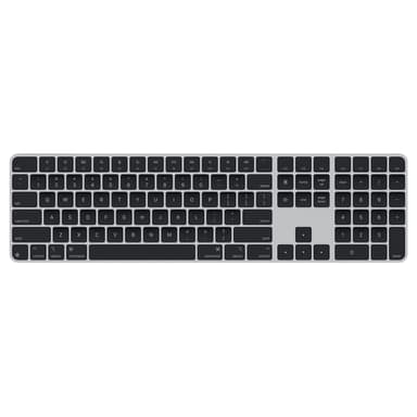 Apple Magic toetsenbord Universeel USB + Bluetooth QWERTY Amerikaans Engels Zwart Bedraad en draadloos Amerikaans Engels