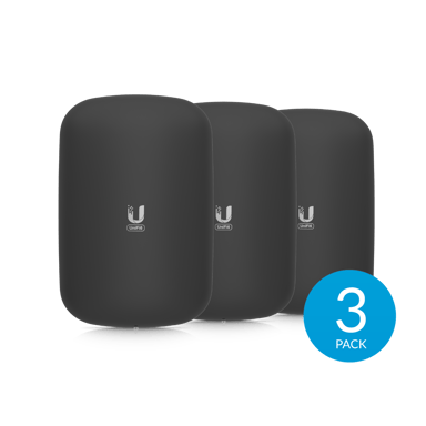 Ubiquiti UniFi U6 Extender Cover Black 3-pack