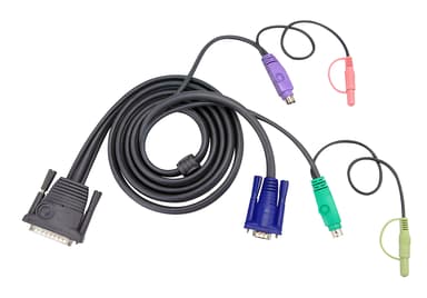 Aten Kabel för tangentbord/mus/video/ljud 