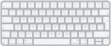 Apple Magic Keyboard Touch ID Apple Silicon USB-C (2024) Kabel & Trådlös Engelska (USA)