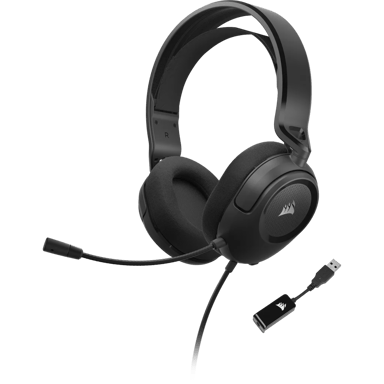 Corsair Hs35 Surround V2 Gaming Headset Svart
