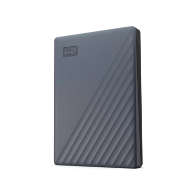WD My Passport USB-C 2TB Grijs