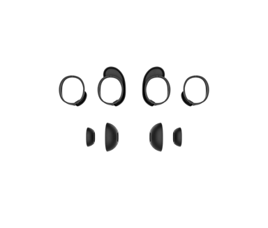 Bose QC Ultra Earbuds Fitkit XS/XL - Black Sort Tilbehørssett