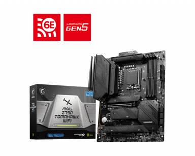 MSI MAG Z790 TOMAHAWK WIFI moderkort Intel Z790 LGA 1700 ATX LGA 1700 ATX Moderkort