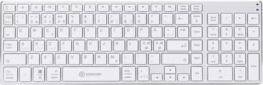 Voxicon Trådløst Bluetooth Tastatur – BT 300, Kompakt med Numpad, Mac/PC Trådløs Nordisk