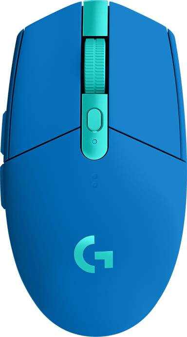 Logitech G305 Wireless Gaming Mouse Blue Lightspeed RF trådløs + Bluetooth